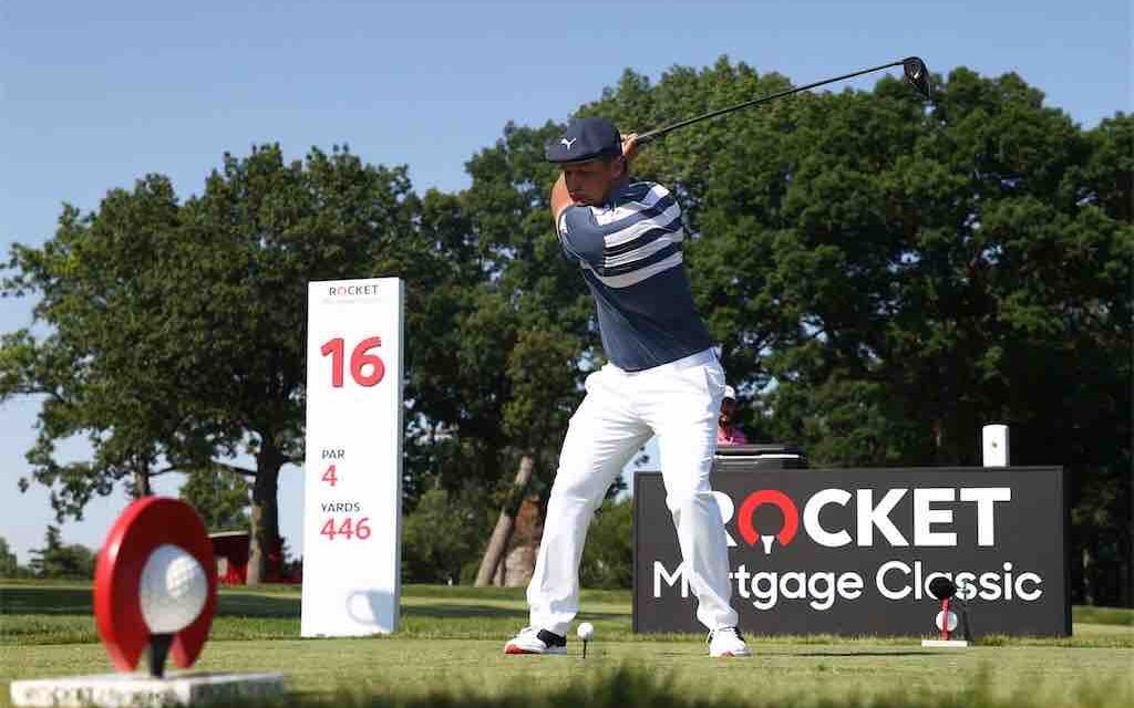 DeChambeau Celebrates July 4th Weekend with Fireworks of His Own on The Way to Victory at 2020 Rocket Mortgage Classic