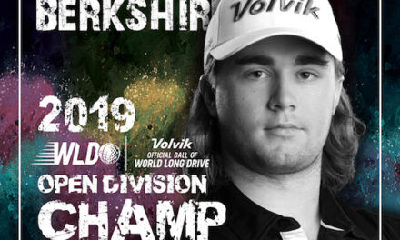 2019 World Long Drive Championship, Powered by Volvik VIVID XT, Won by Berkshire and Crittenden