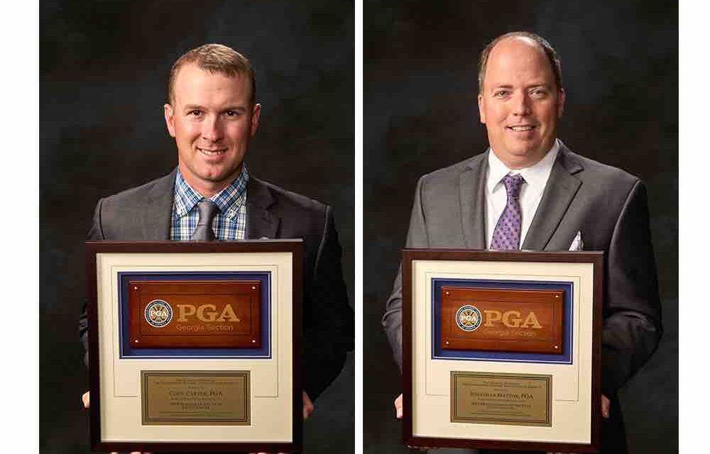 The Club At Savannah Quarters PGA Pros Recognized