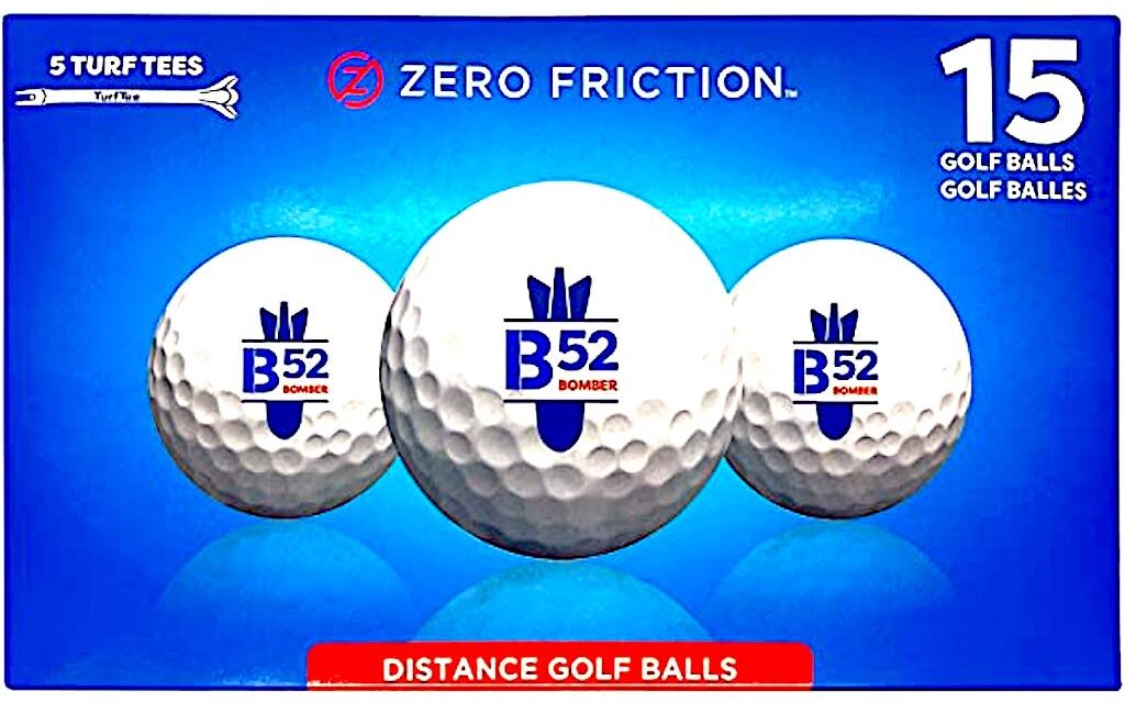 Zero Friction B-52 Distance Golf Ball