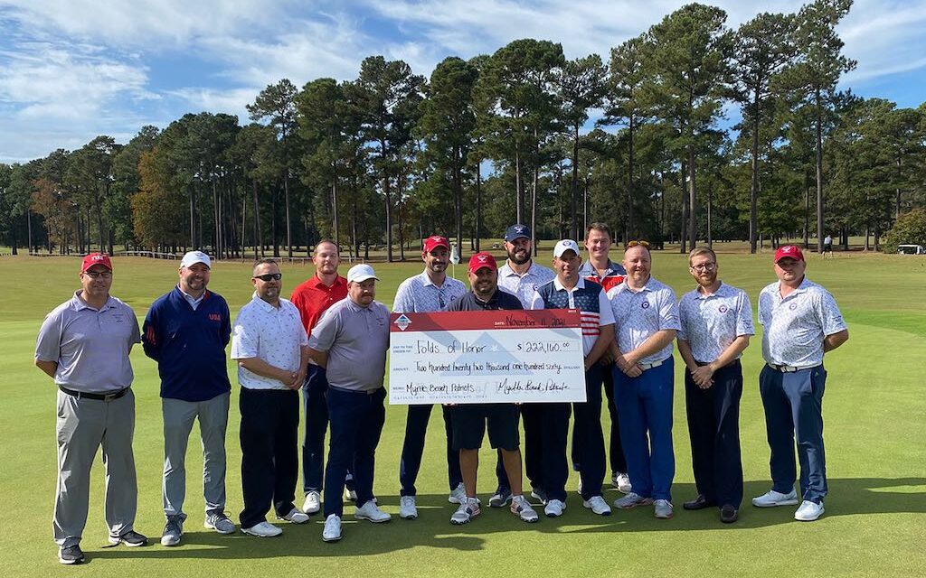 Myrtle Beach PGA Patriots Donate $222,160 To Folds Of Honor