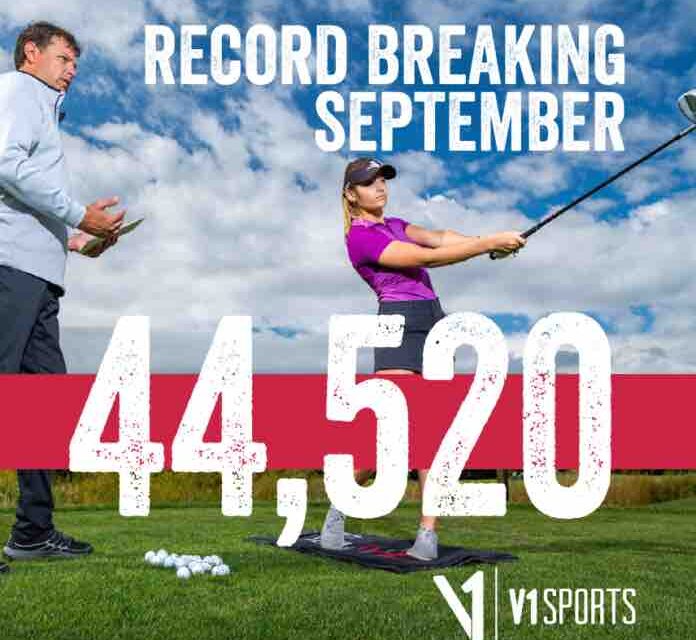 V1 Sports Sees Record Number of Digital Video Lessons Given by Golf Pros