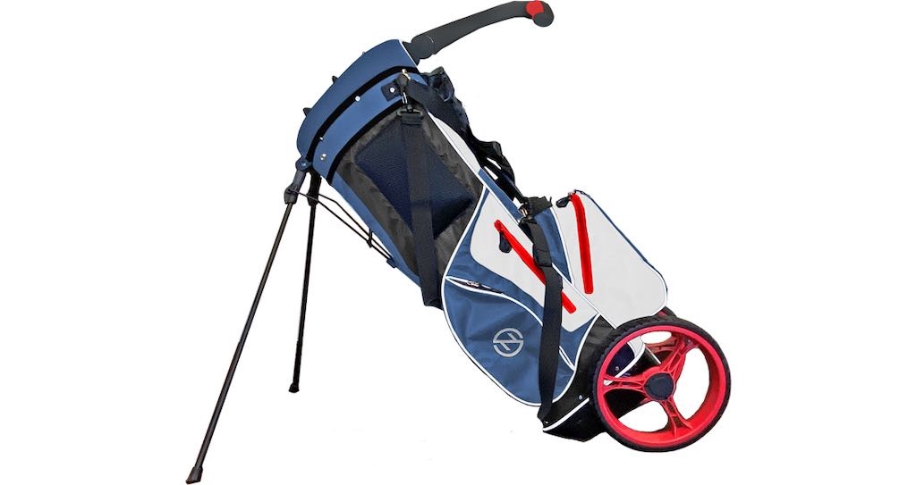 WheelPro All-in-One Carry Stand Bag & Push Cart