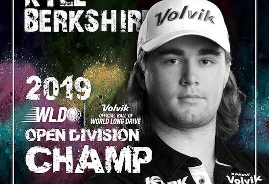 2019 World Long Drive Championship, Powered by Volvik VIVID XT, Won by Berkshire and Crittenden
