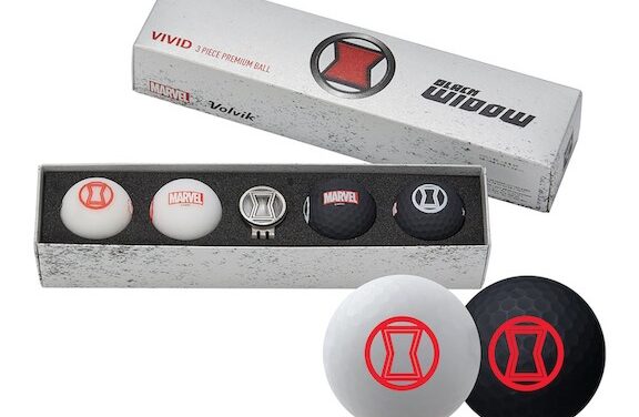 Volvik Grows the Game of Golf – Introduces Volvik Marvel Black Widow Gift Set